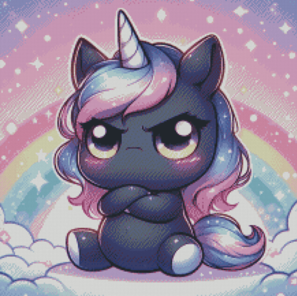 Pouty Pony by salzkatze.ai 40x40 56 Farben