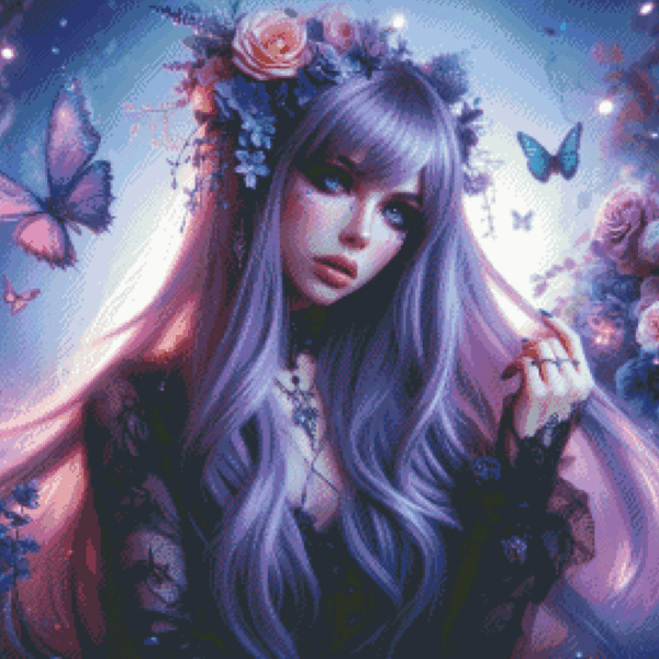 Midnight Enchantress by Lexxy ai 50×50 56 Farben